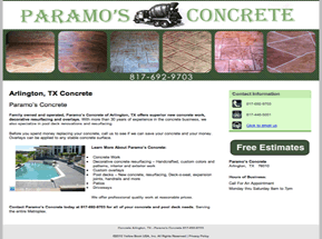 decorative concrete Arlington