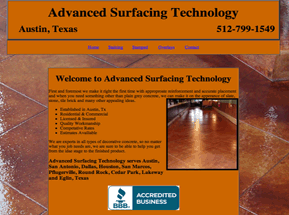 decorative concrete Austin