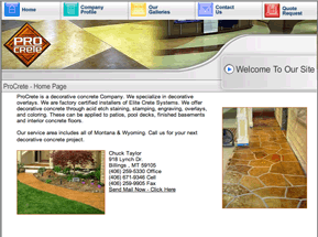 decorative concrete Billings