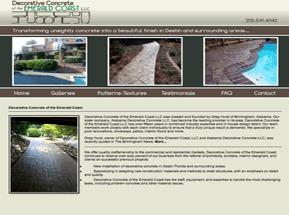 decorative concrete Birmingham