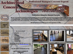 decorative concrete Charlotte