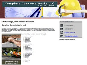 decorative concrete Chattanooga