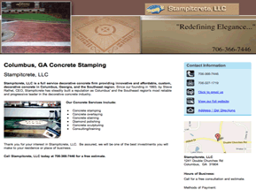 decorative concrete Columbus