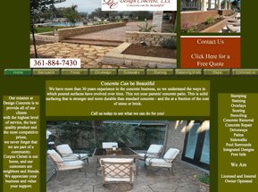 decorative concrete CorpusChristi