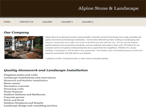 decorative concrete boulder