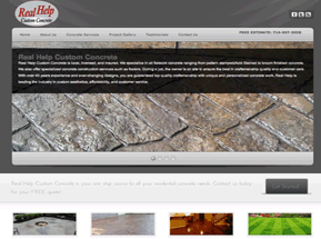 decorative concrete buffalo