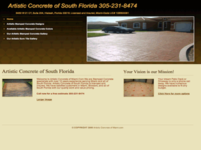 decorative concrete Hialeah