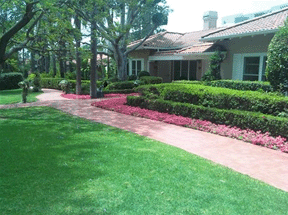 decorative concrete largo