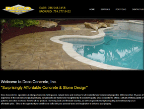 decorative concrete Miami