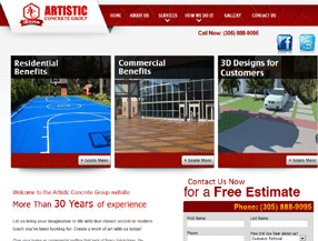 decorative concrete Miami