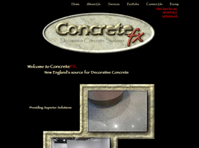 decorative concrete Boston
