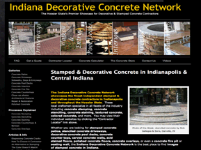 decorative concrete anderson