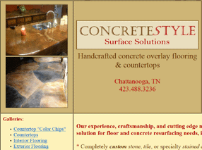 decorative concrete Chattanooha