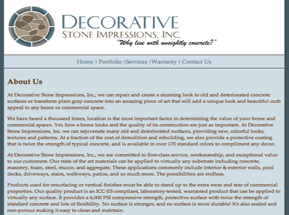 decorative concrete oakpark